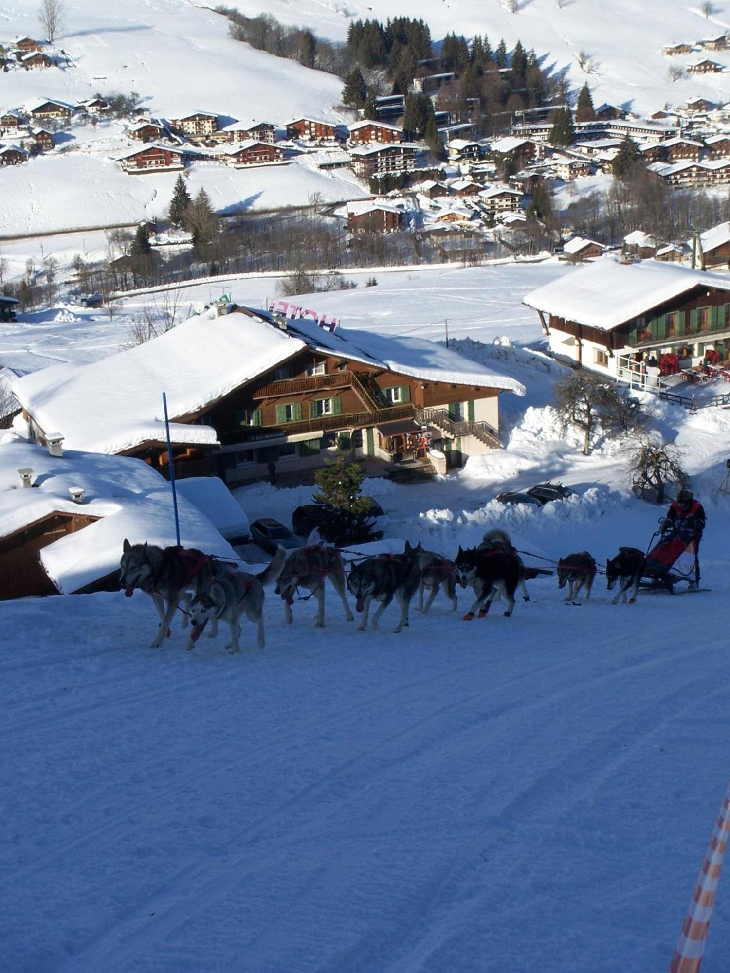 Hotel Les Bernards Praz-sur-Arly Zewnętrze zdjęcie